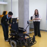 Demonstrating a smart wheelchair